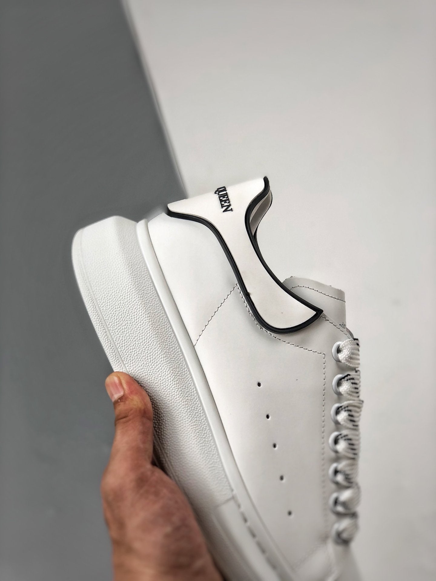 Alexander McQueen Oversized White Black Colorful - Super Premium