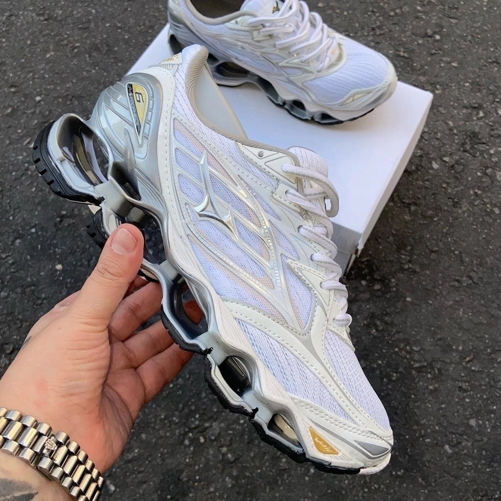 Mizuno Prophecy 6 - Branco e Cinza