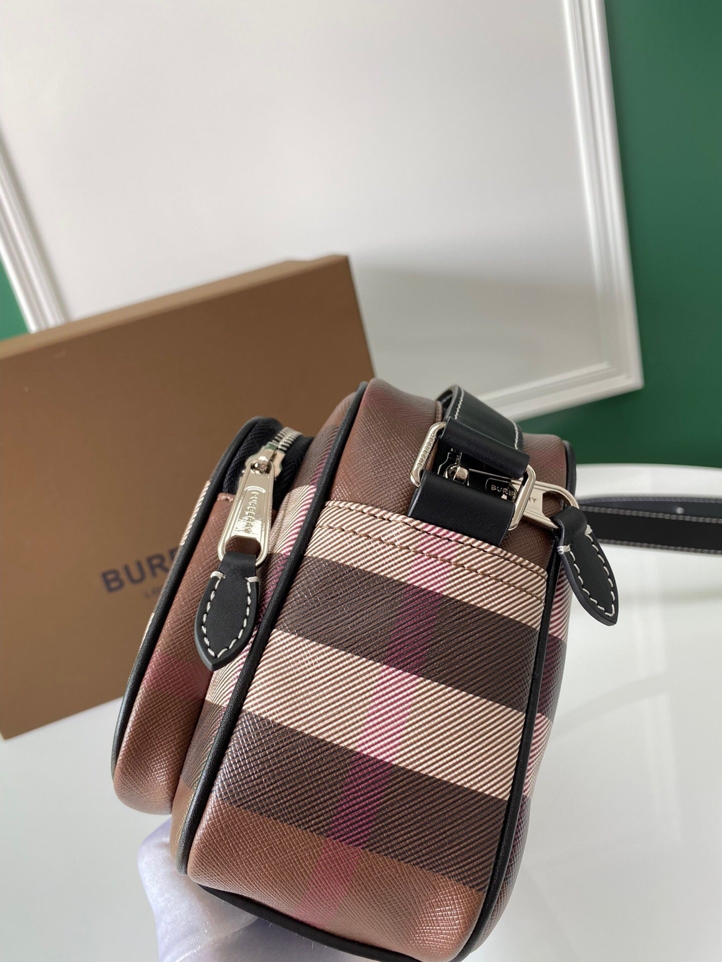 Bolsa Transversal Compacta Paddy da Burberry