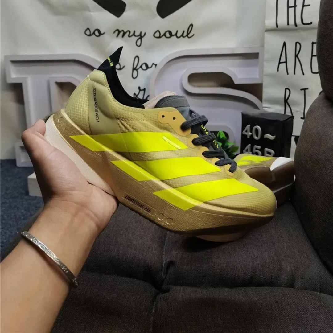 Adidas Adizero Adios Pro 4 Dourado/Verde