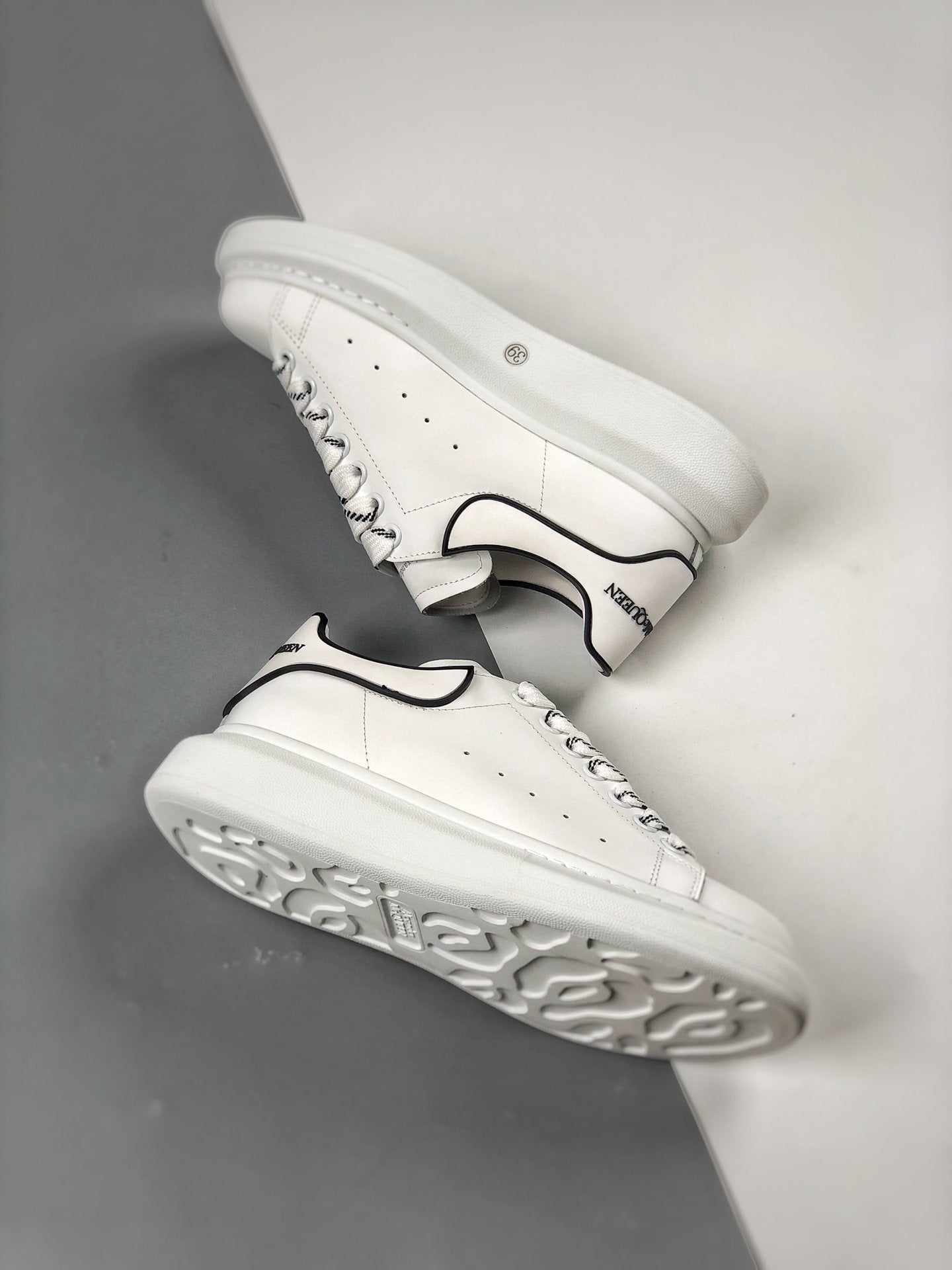 Alexander McQueen Oversized White Black Colorful - Super Premium