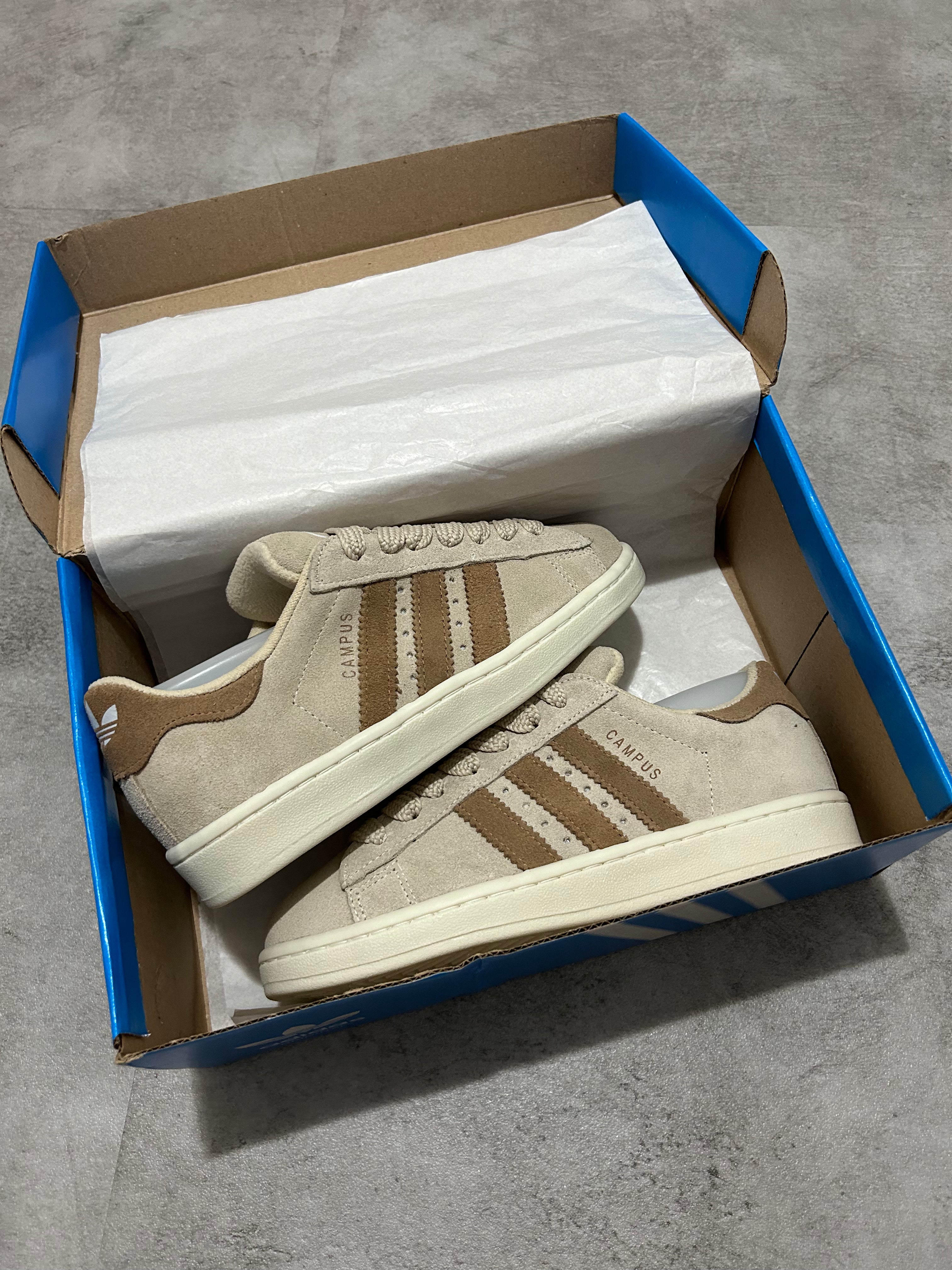 Adidas Campus - Bege e marrom