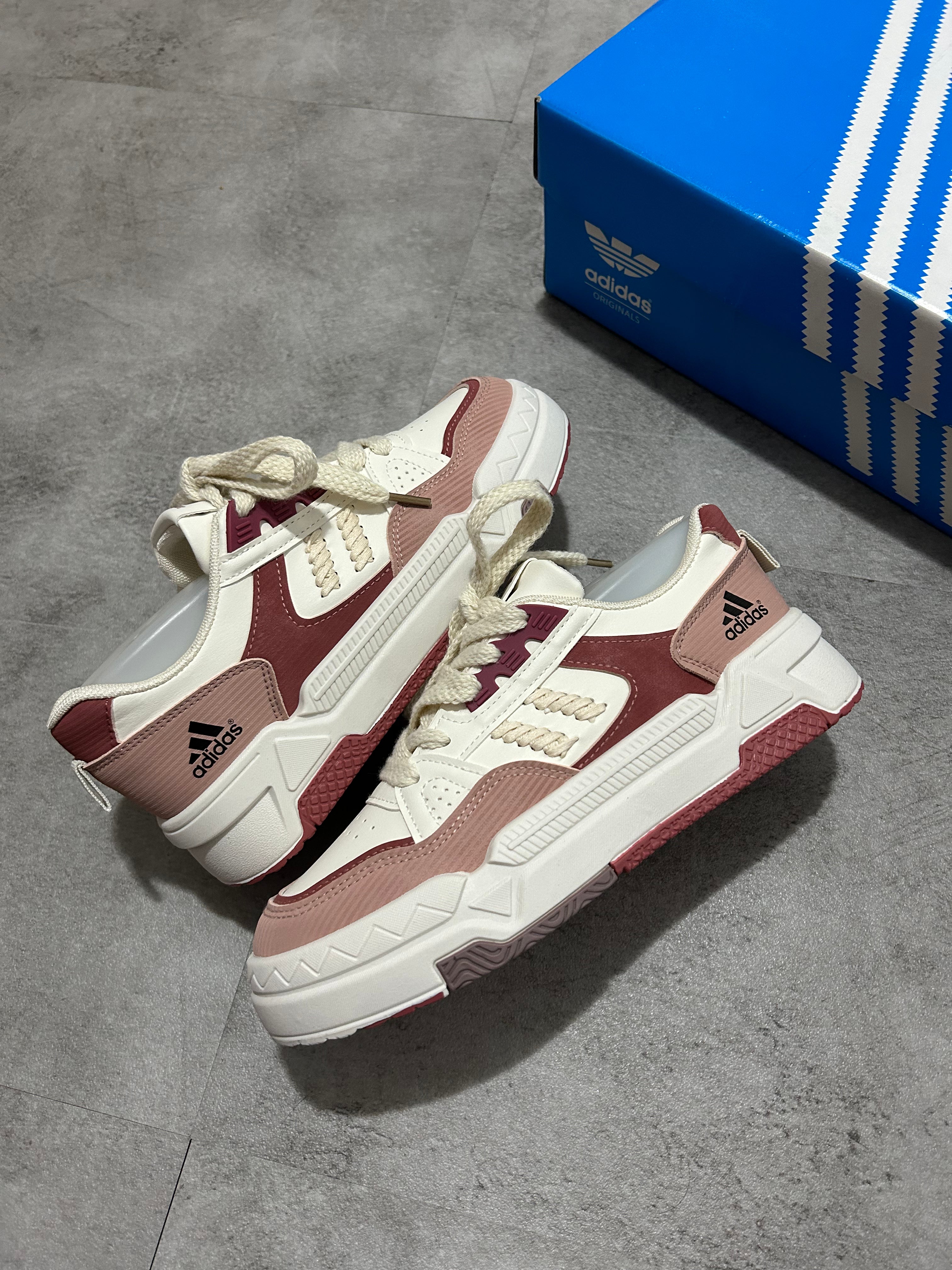 Adidas Trenza - Branco/Rosa