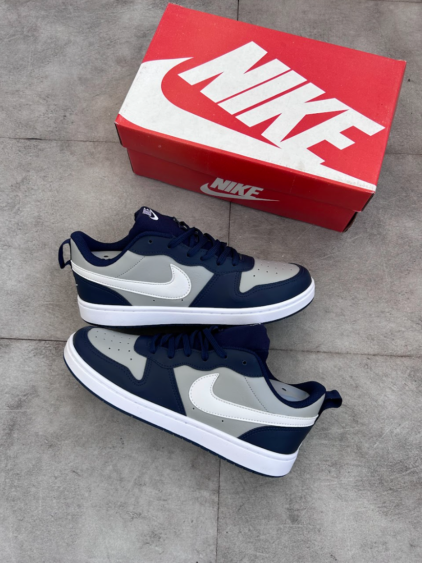 Nike Court Borough - Azul/Cinza