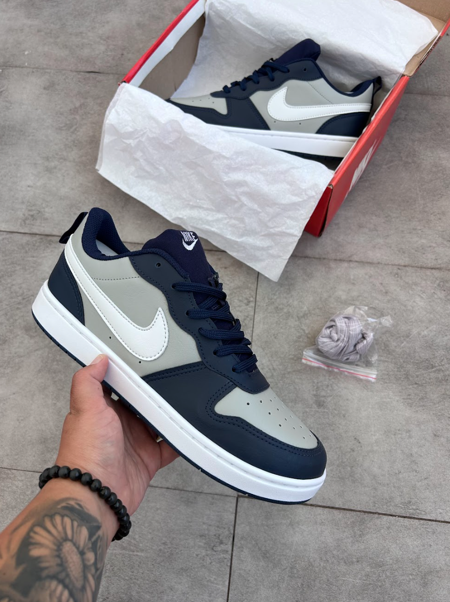 Nike Court Borough - Azul/Cinza