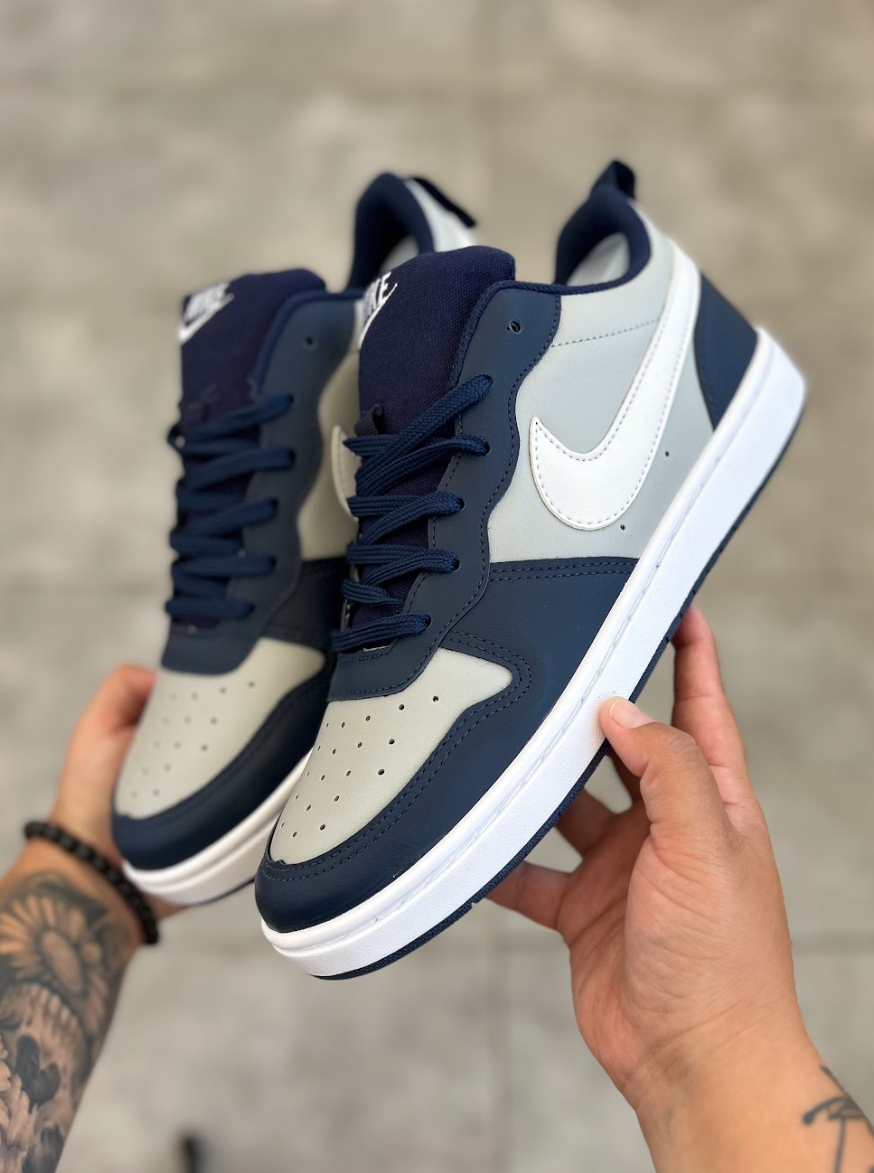 Nike Court Borough - Azul/Cinza