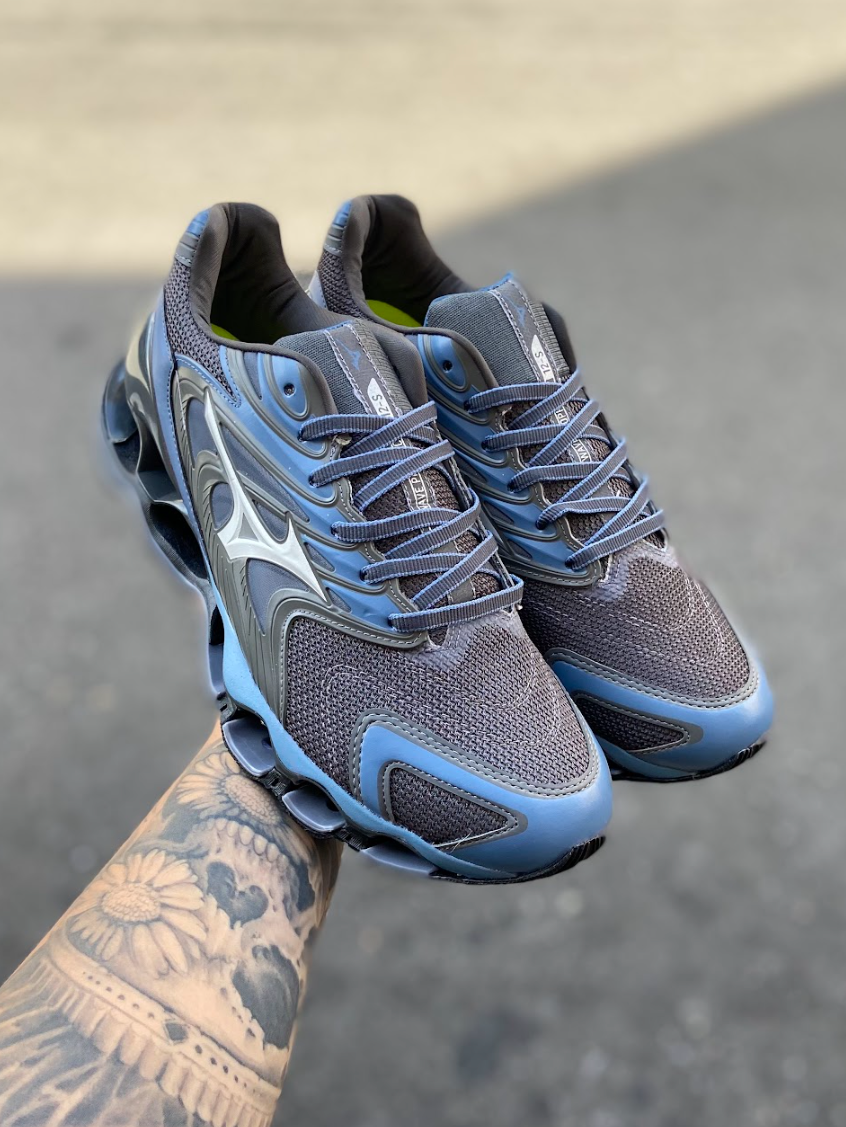 Mizuno Prophecy 12 S - Azul com Cinza