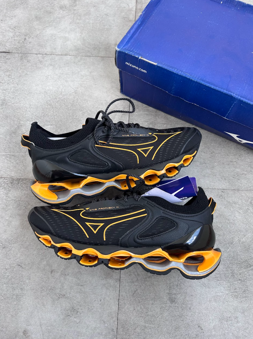Mizuno Prophecy 14 - Preto e Laranja