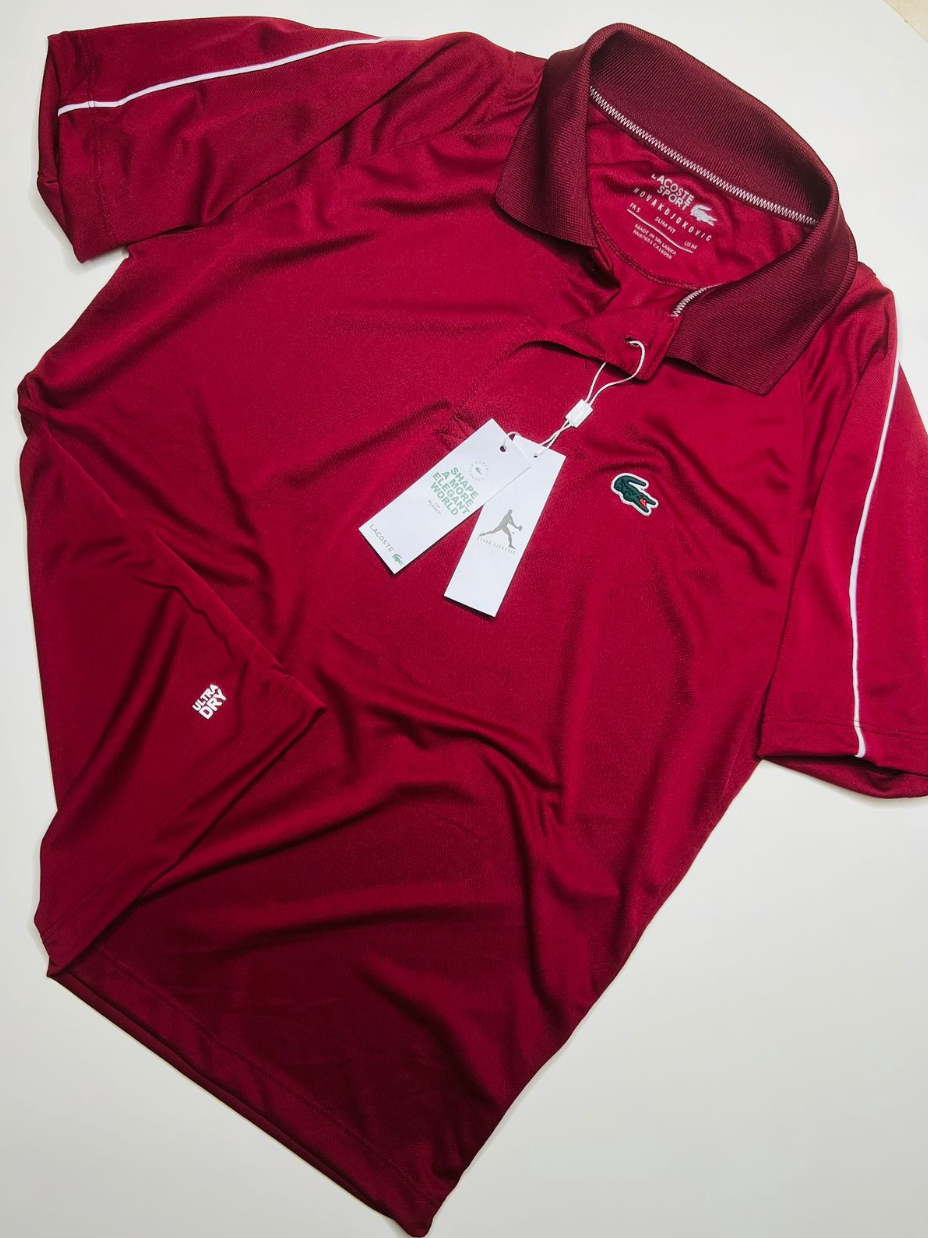 Polo Lacoste Sport Novak Djokovic - Vermelha