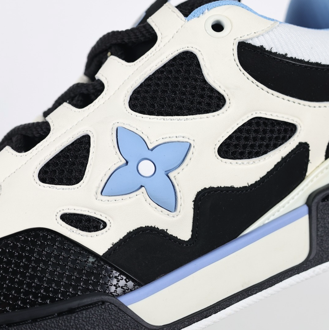 Louis Vuitton Skate - Preto, Branco e Azul