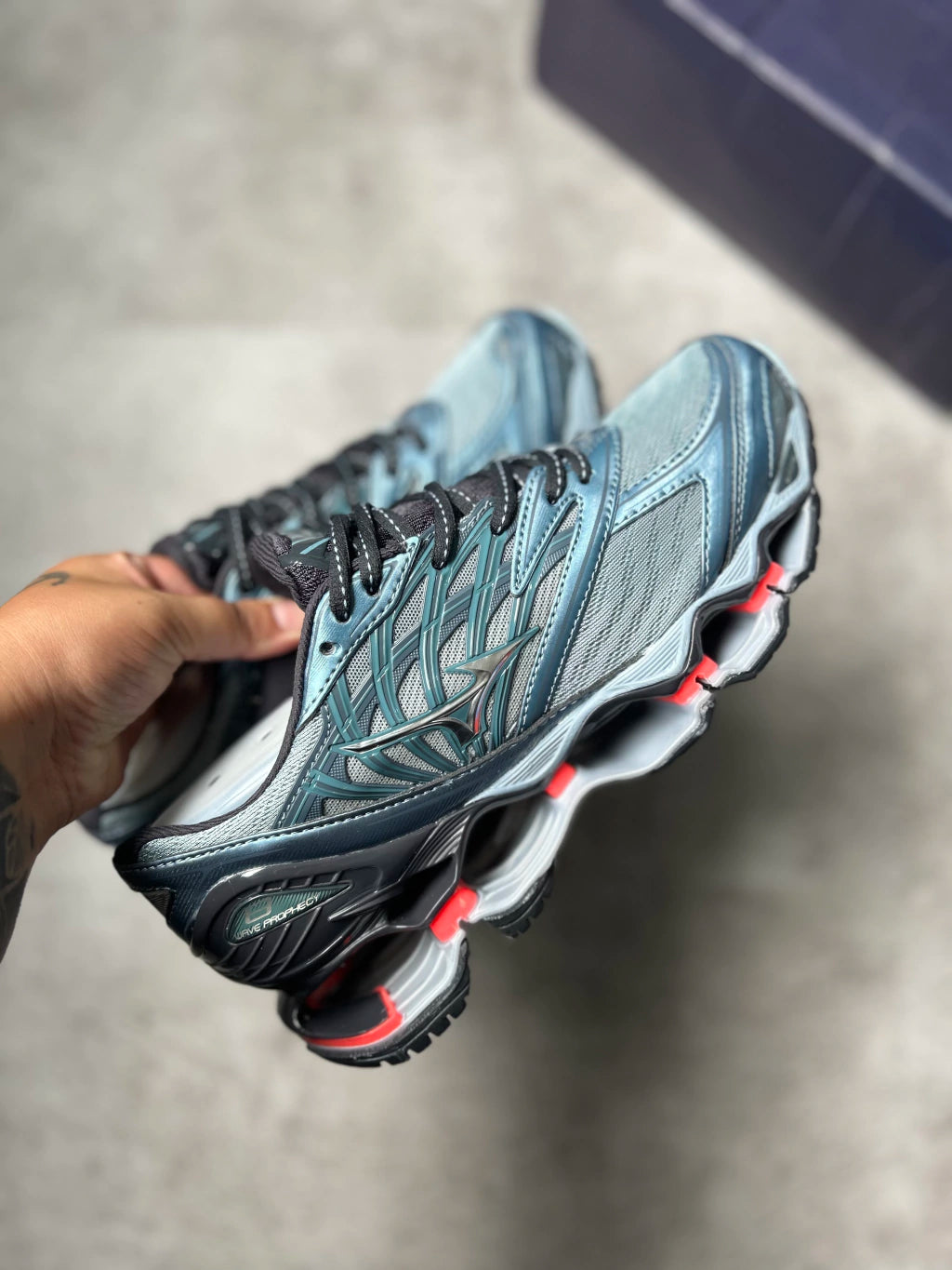 Mizuno Prophecy 8 - Azul Claro