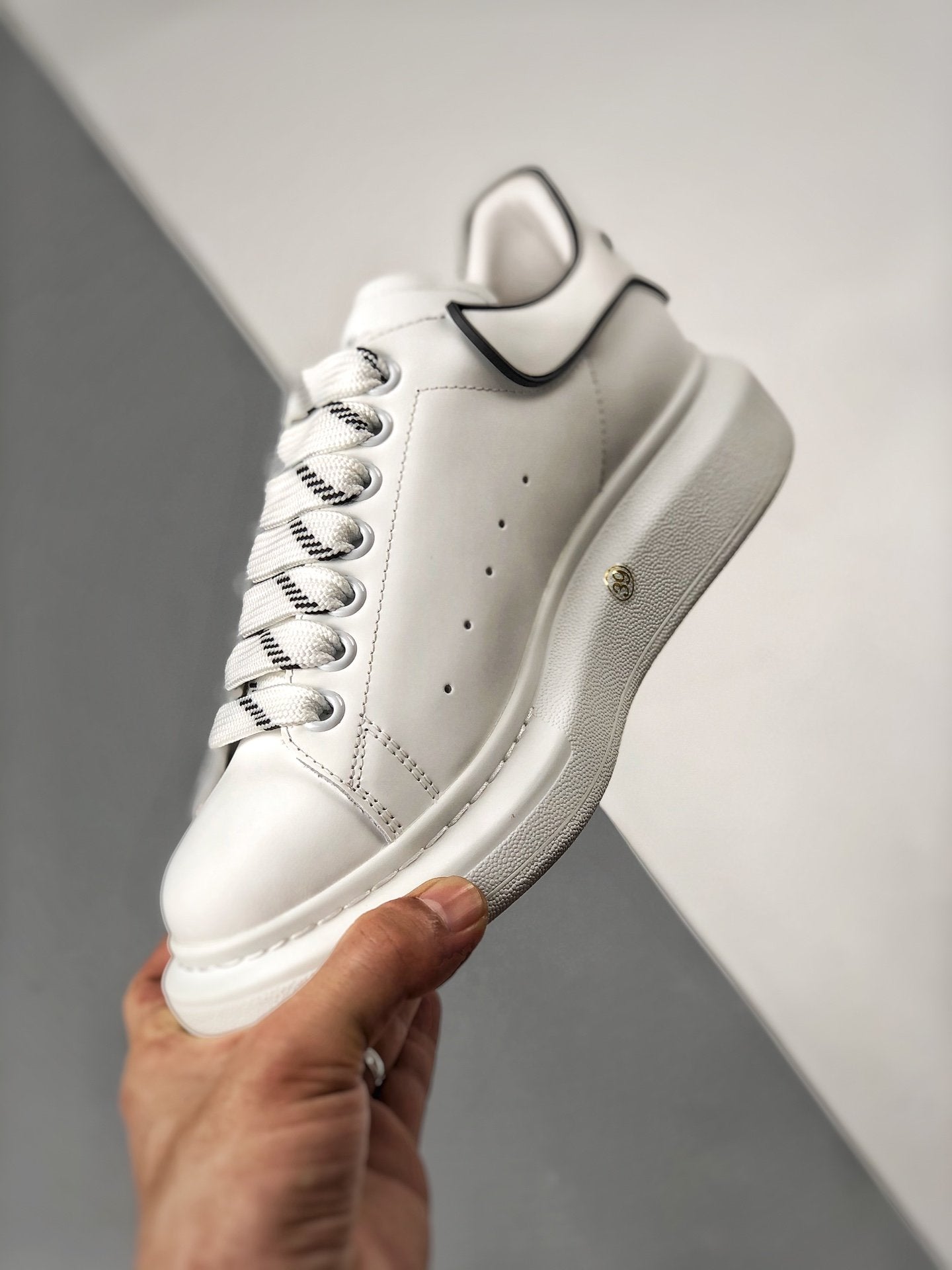 Alexander McQueen Oversized White Black Colorful - Super Premium