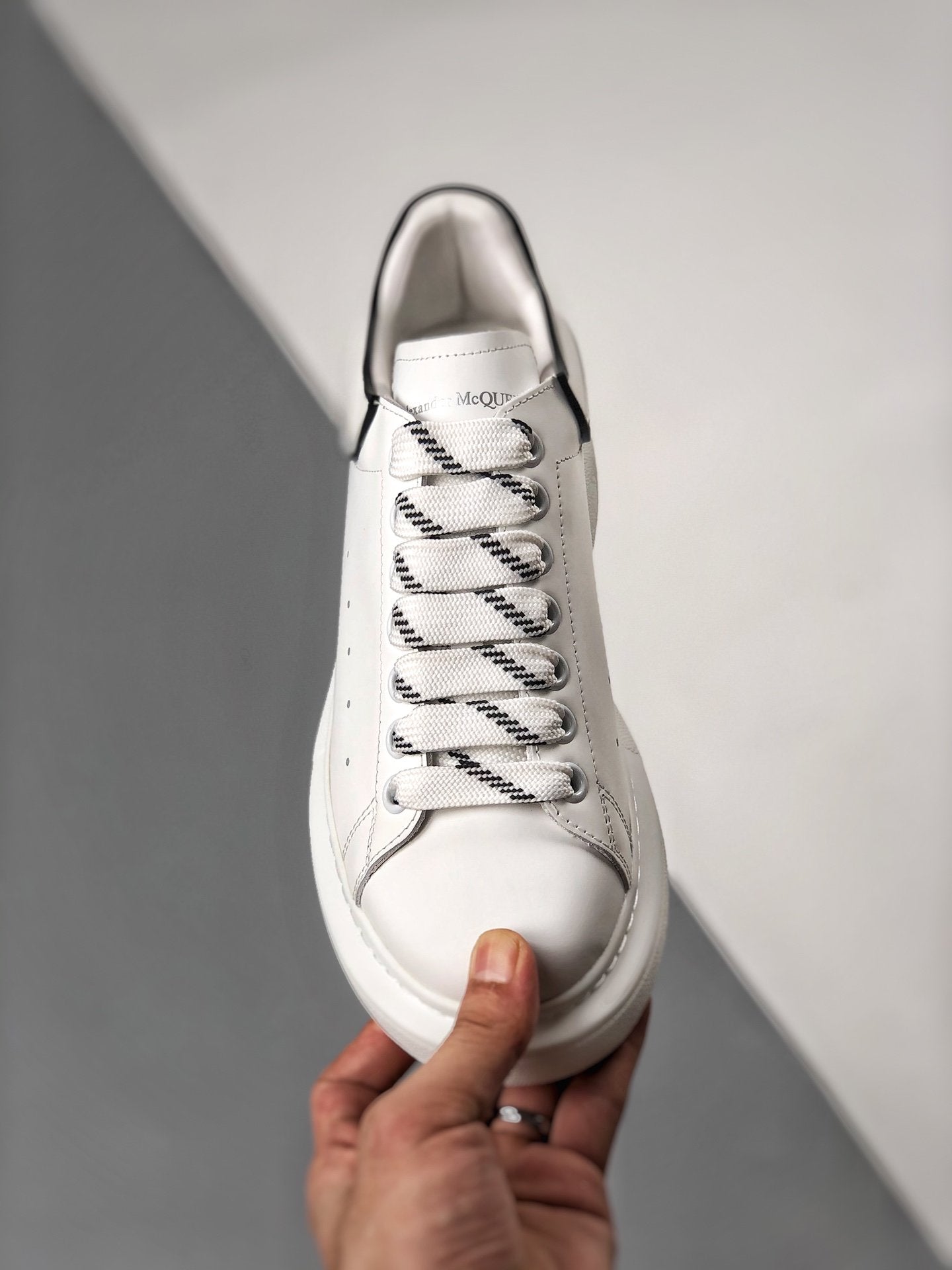 Alexander McQueen Oversized White Black Colorful - Super Premium