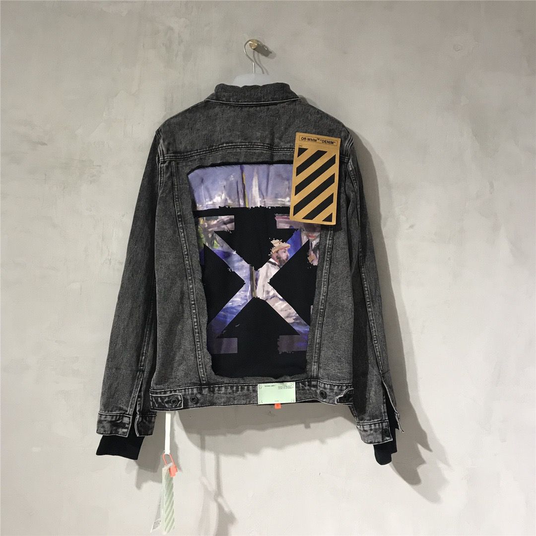 Off-White Caban Denim Jacket