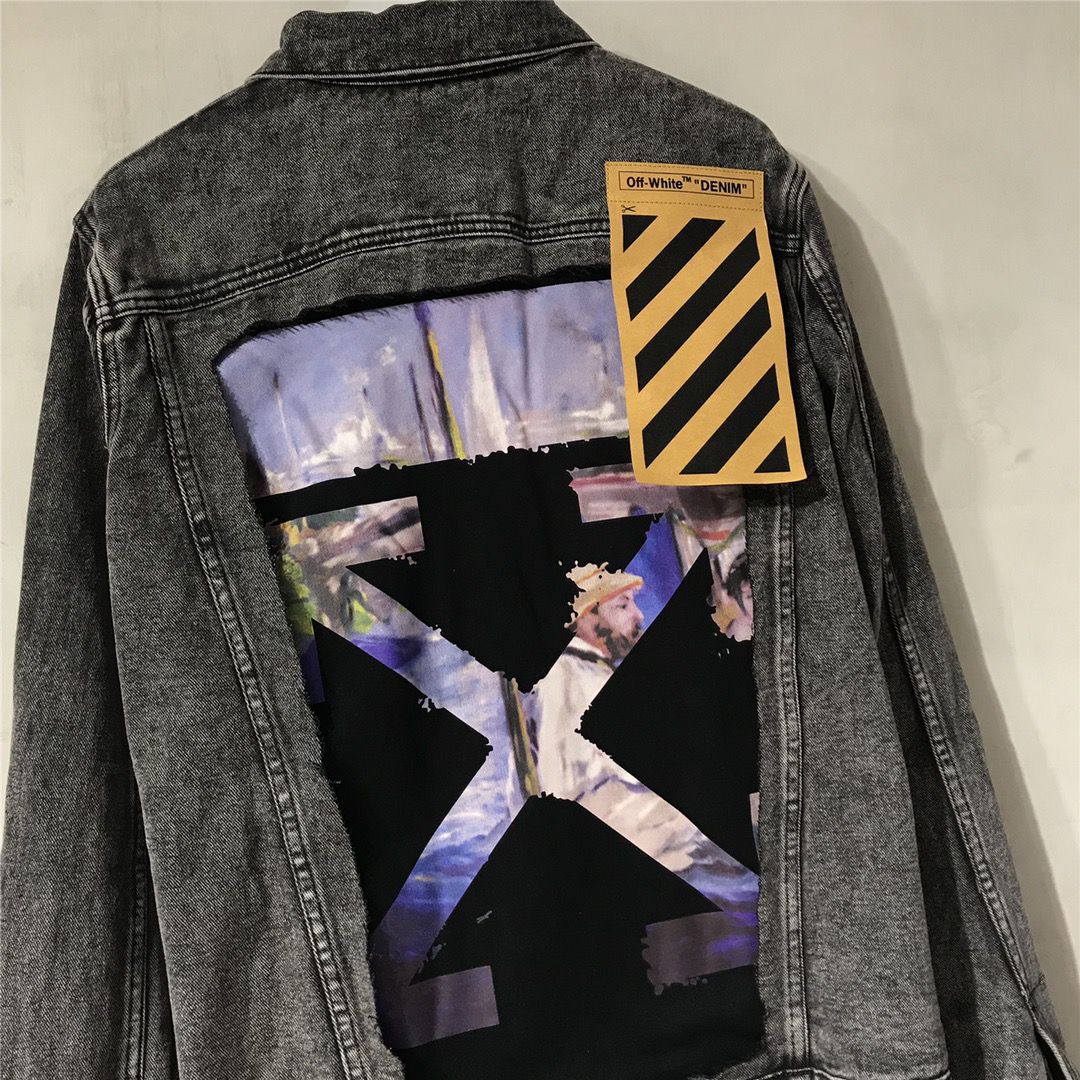 Off-White Caban Denim Jacket