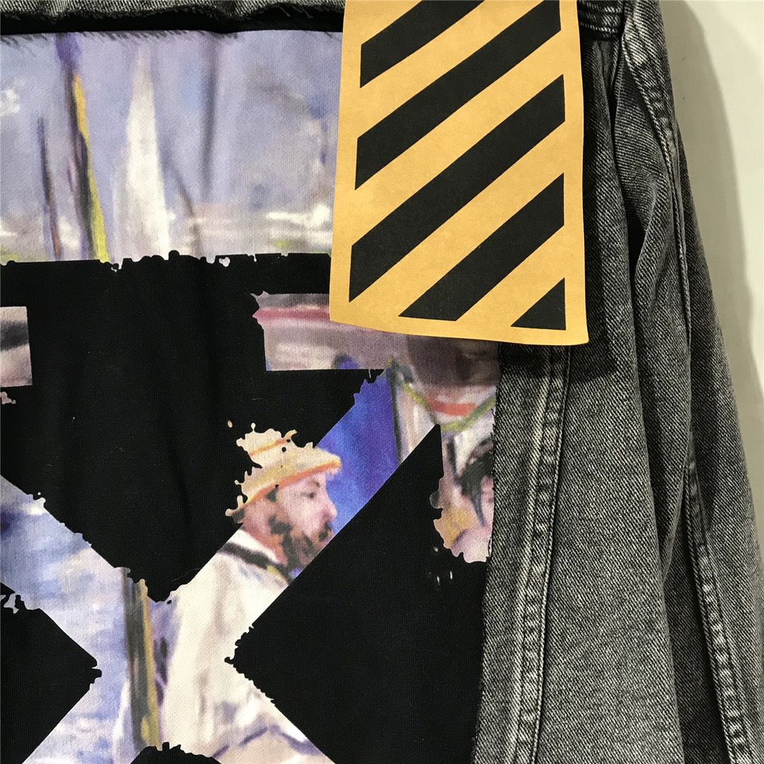 Off-White Caban Denim Jacket