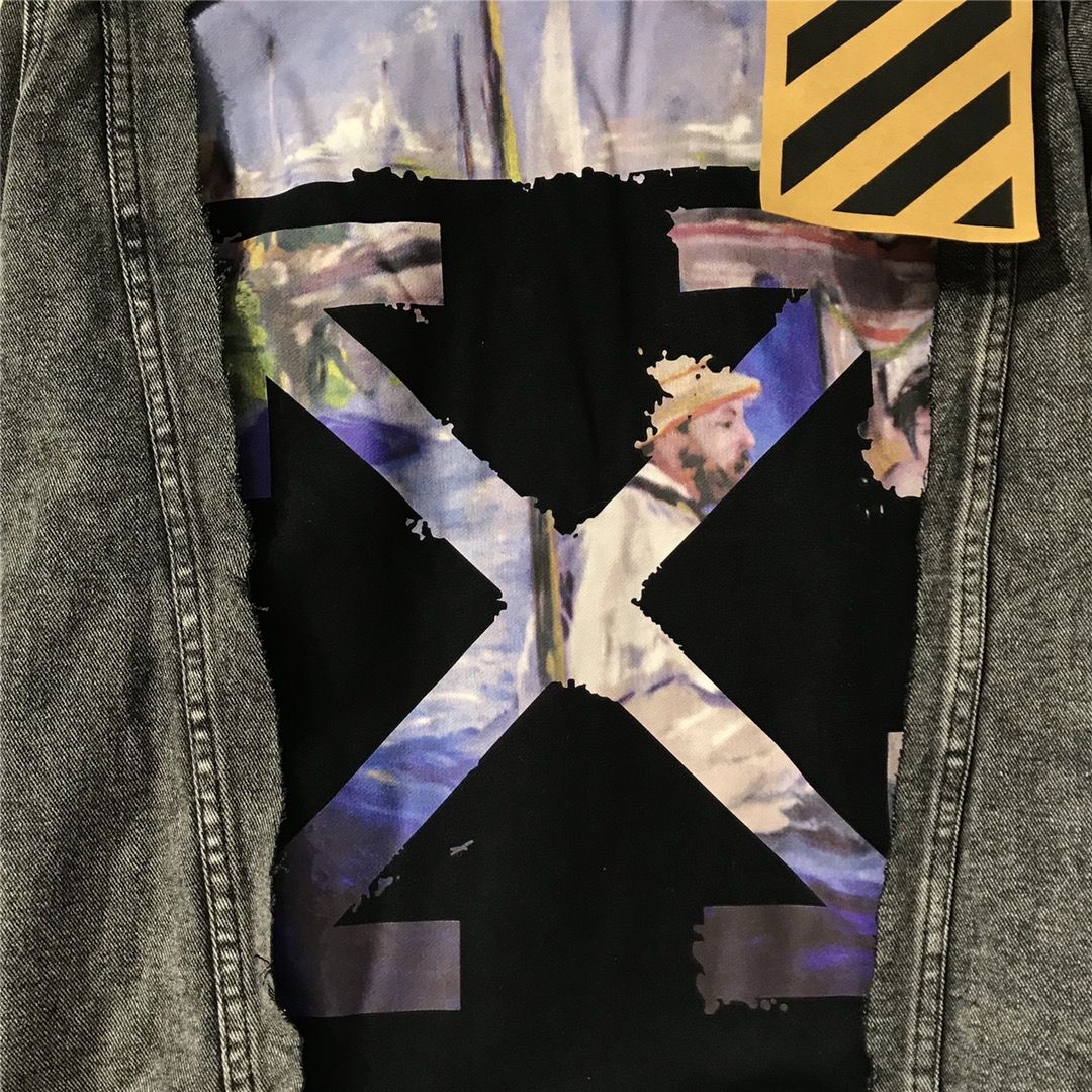 Off-White Caban Denim Jacket