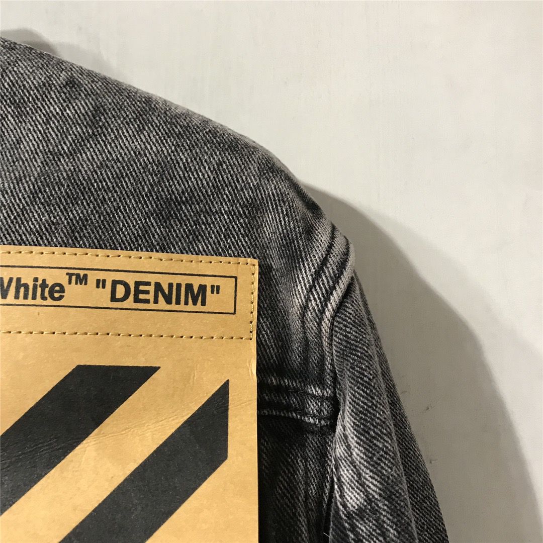 Off-White Caban Denim Jacket