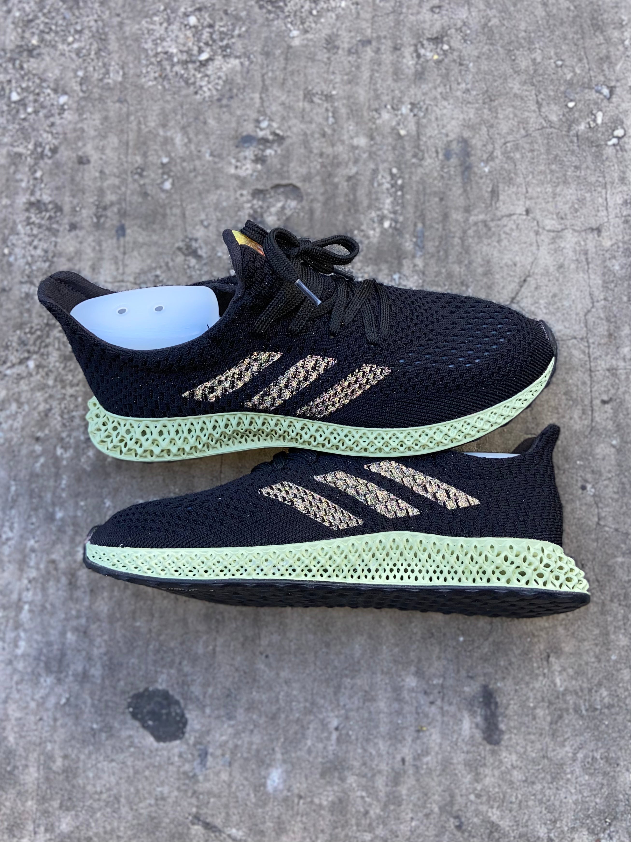 Adidas 4D Fituricraft Preto e verde - Importado