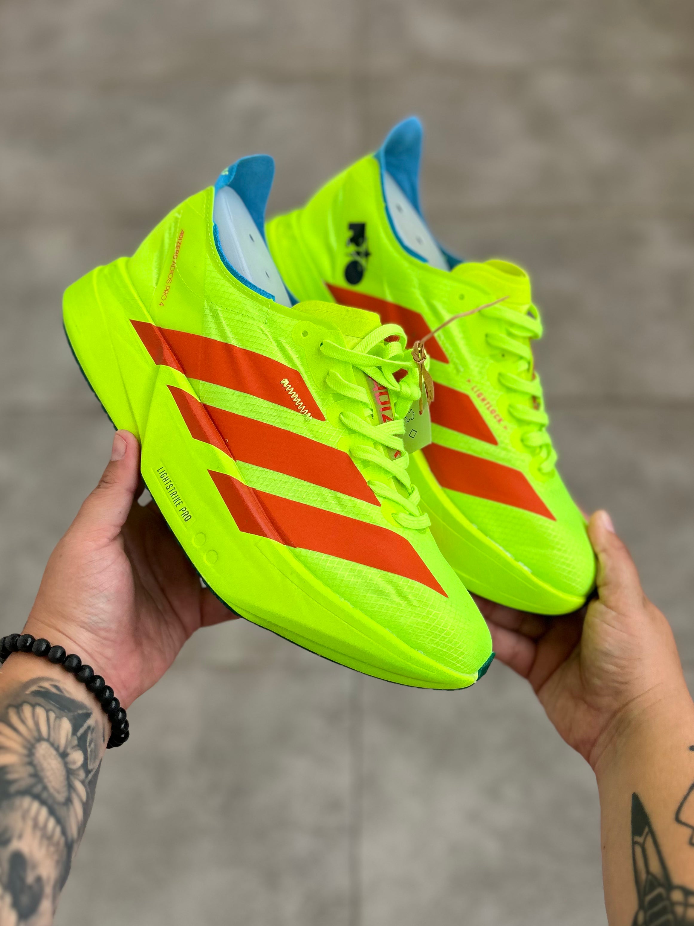 Adidas Adizero Adios Pro 4 Verde Limão - Importado