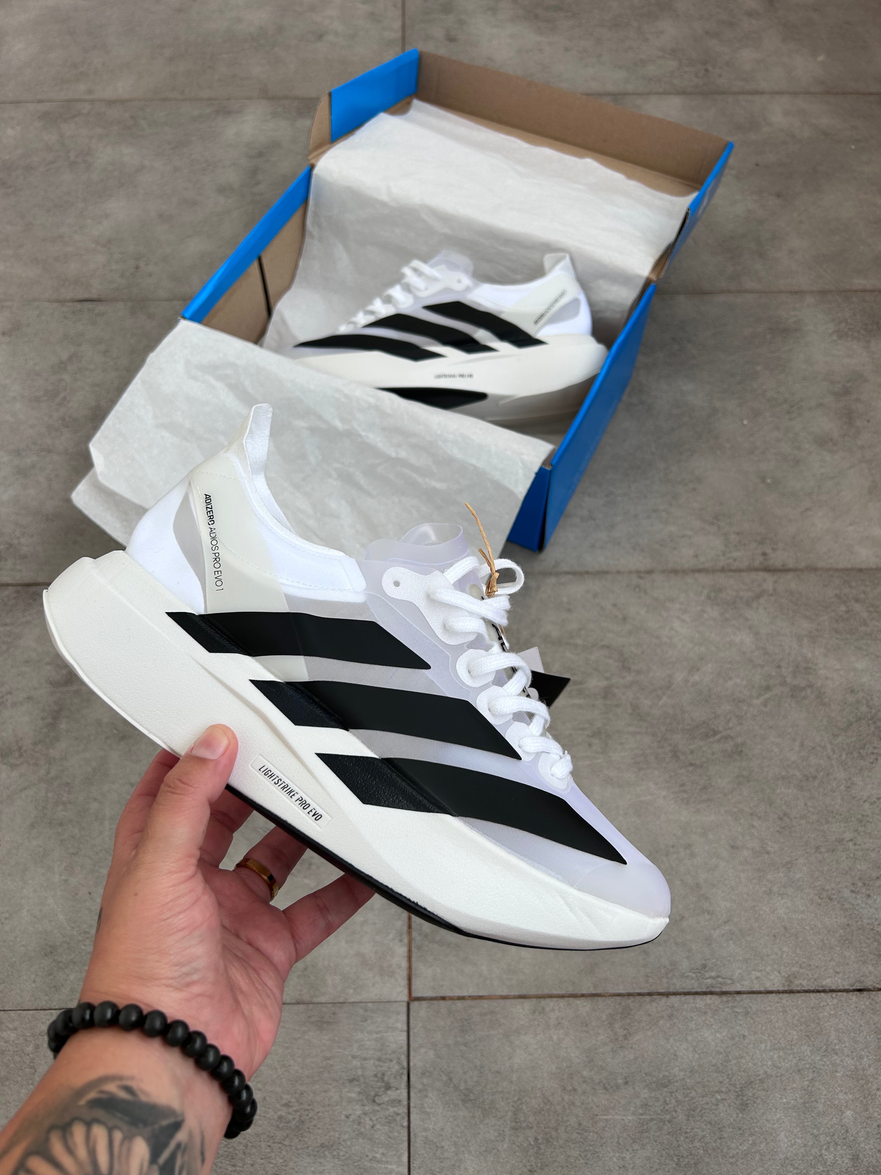 Adidas Adizero Adios Pro Evo 1 Branco - Importado