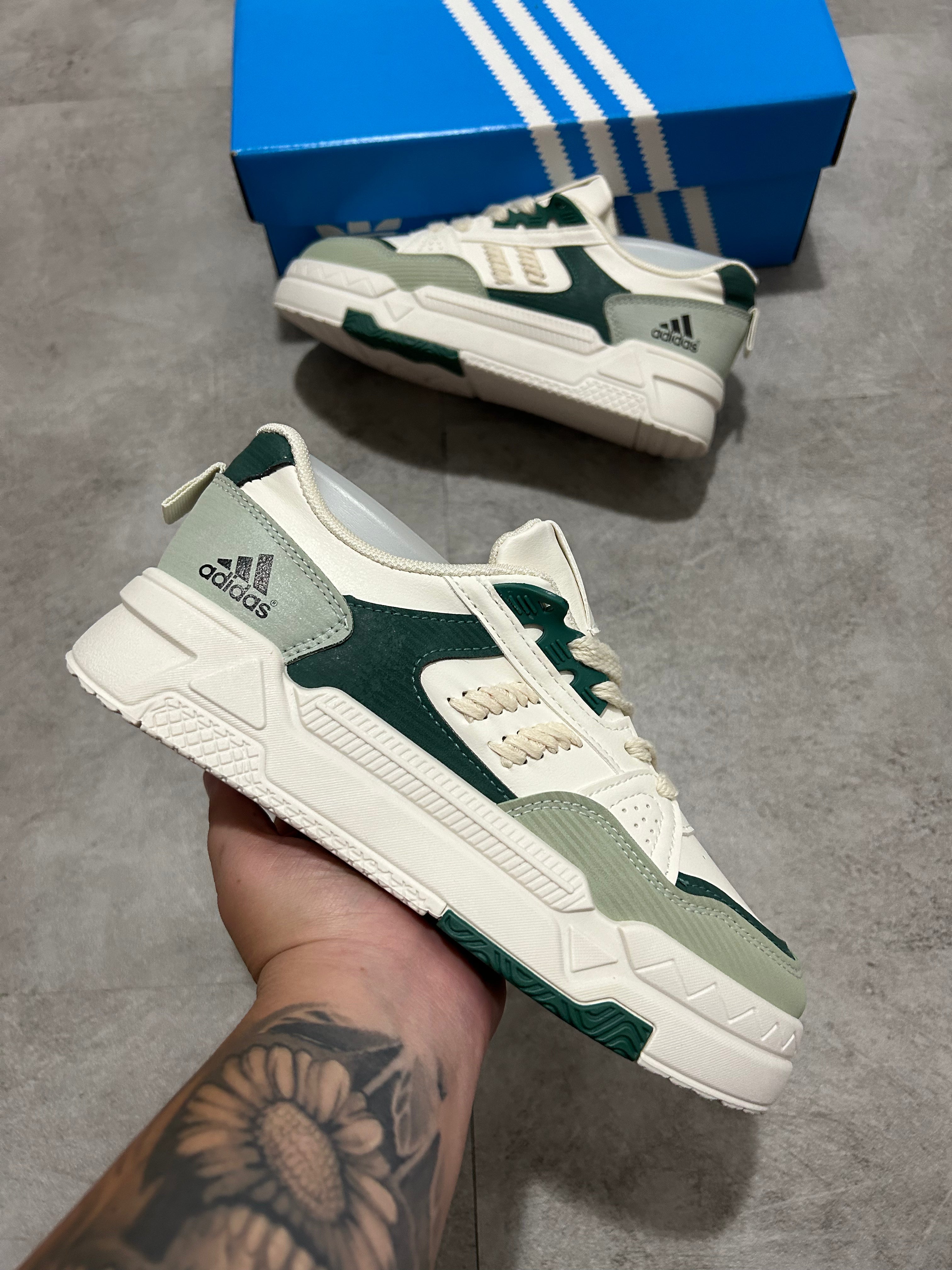 Adidas Trenza - Branco/Verde