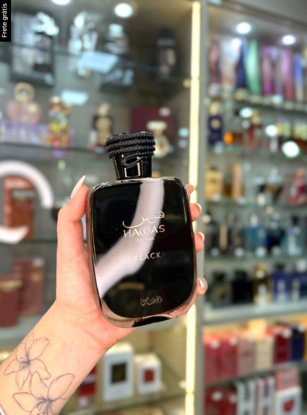 Perfume arabe Hawas Black - 100 ml