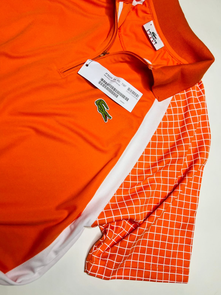 Polo Lacoste Sport Performance Line - Laranja