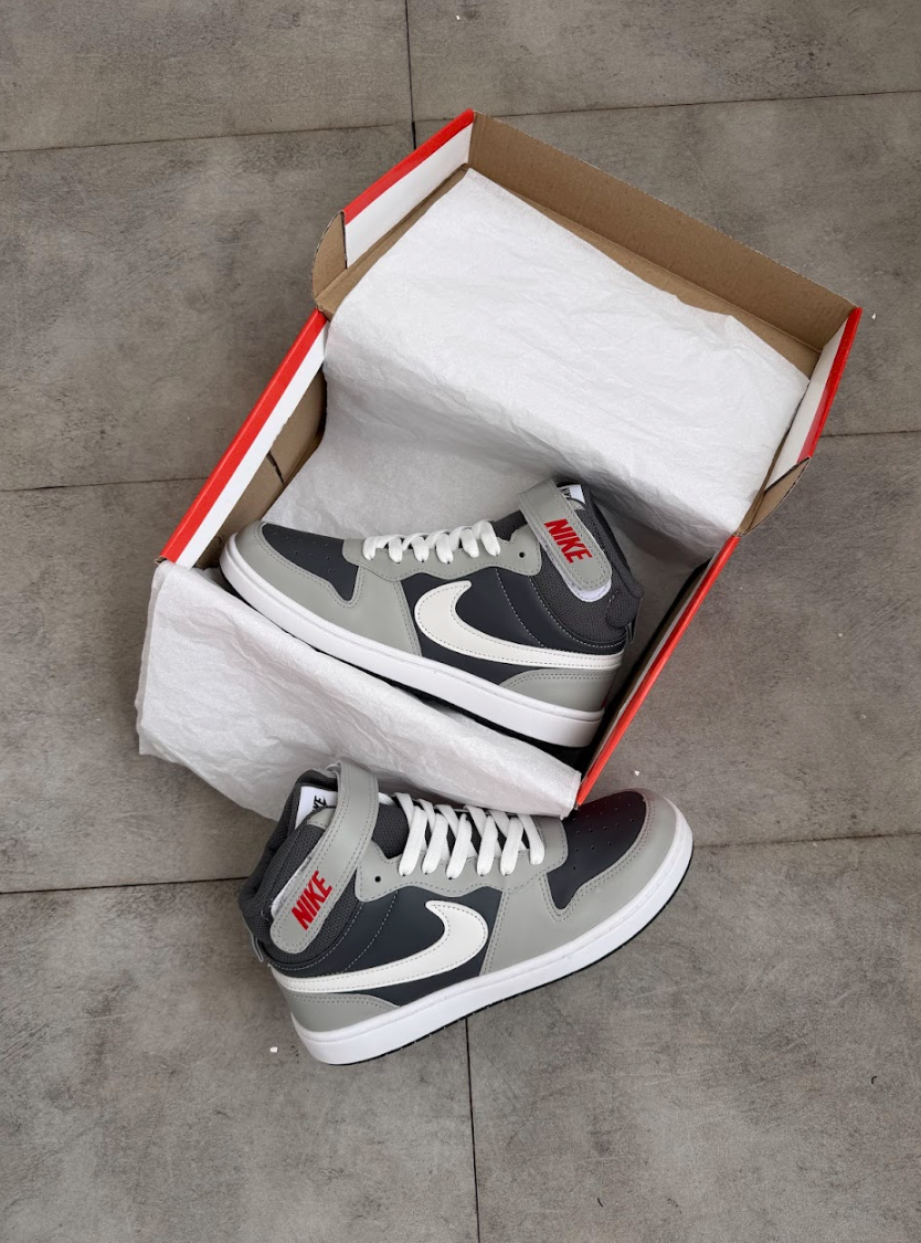 Nike Court Borough Mid - Cinza