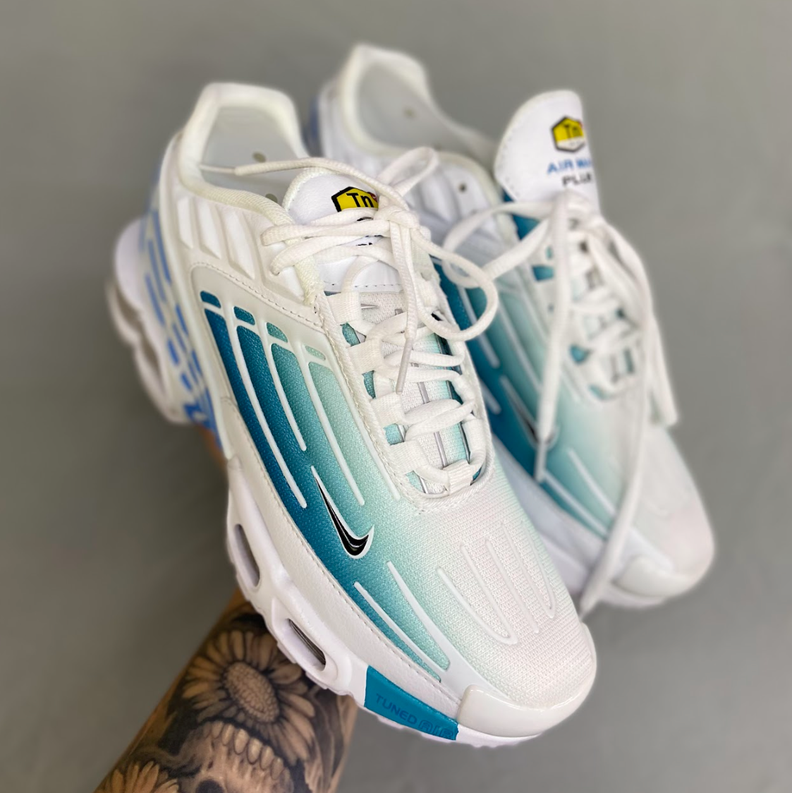 Nike Airmax TN 4 - Branco com Azul
