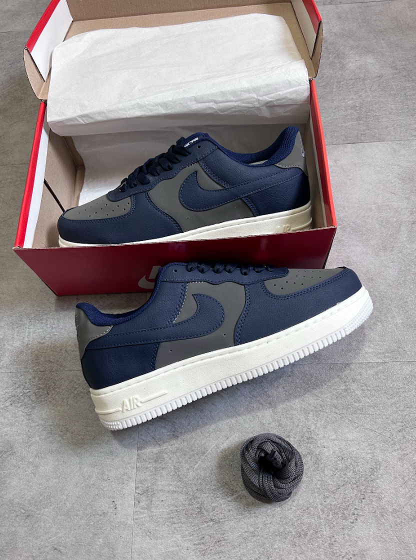 Nike Air Force 1 - Azul e Cinza