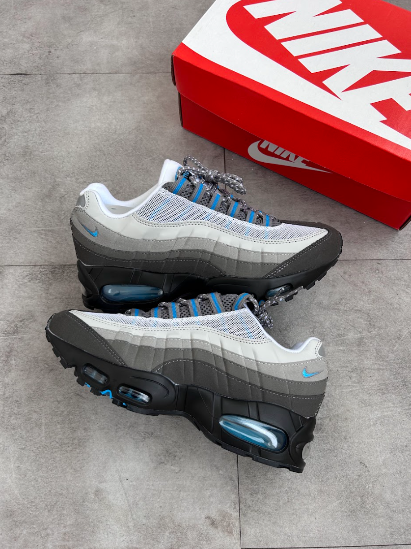 Nike Air Max 95 - Cinza Preto e Azul