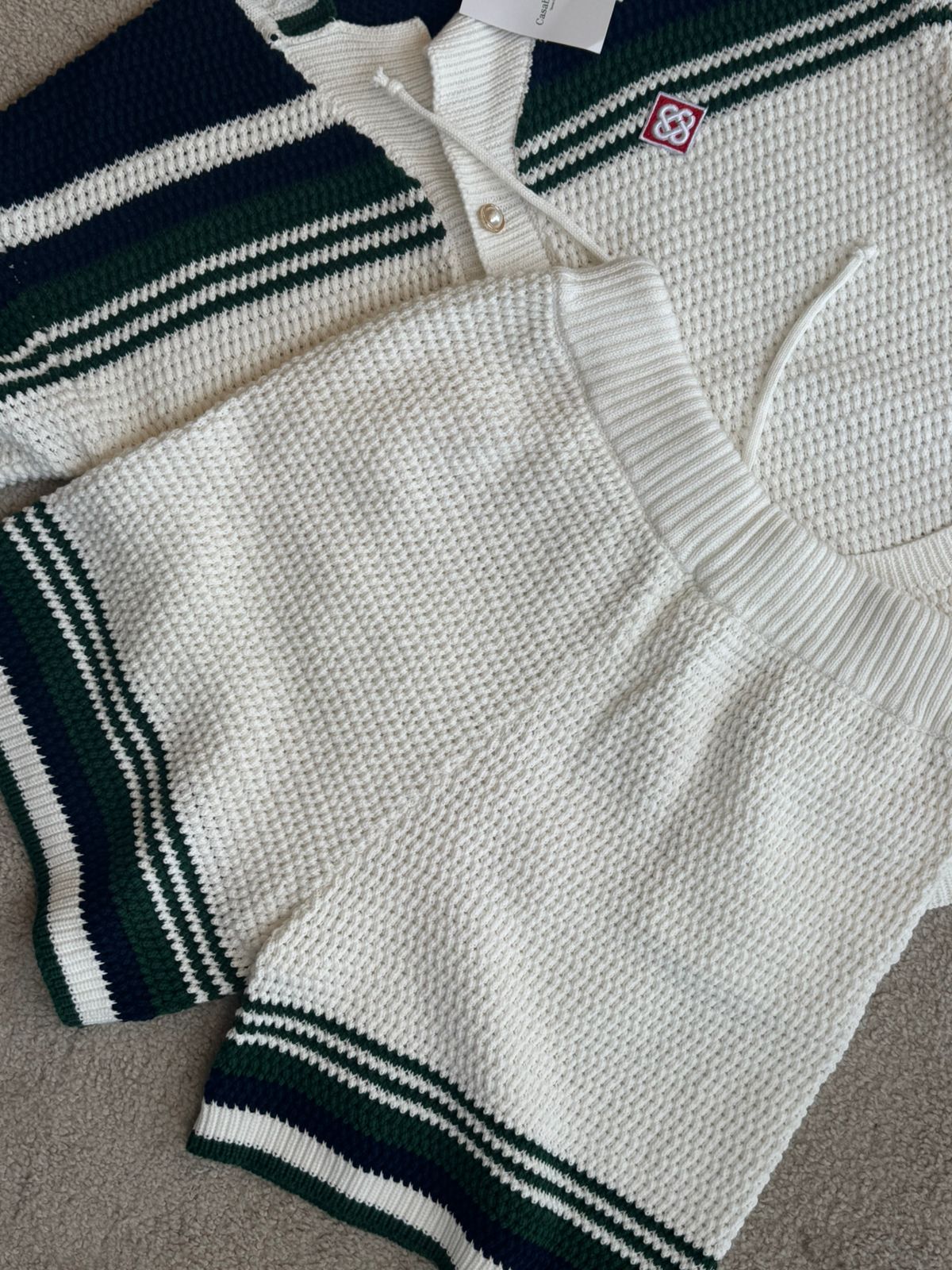 conjunto Casa Blanca Green Blue