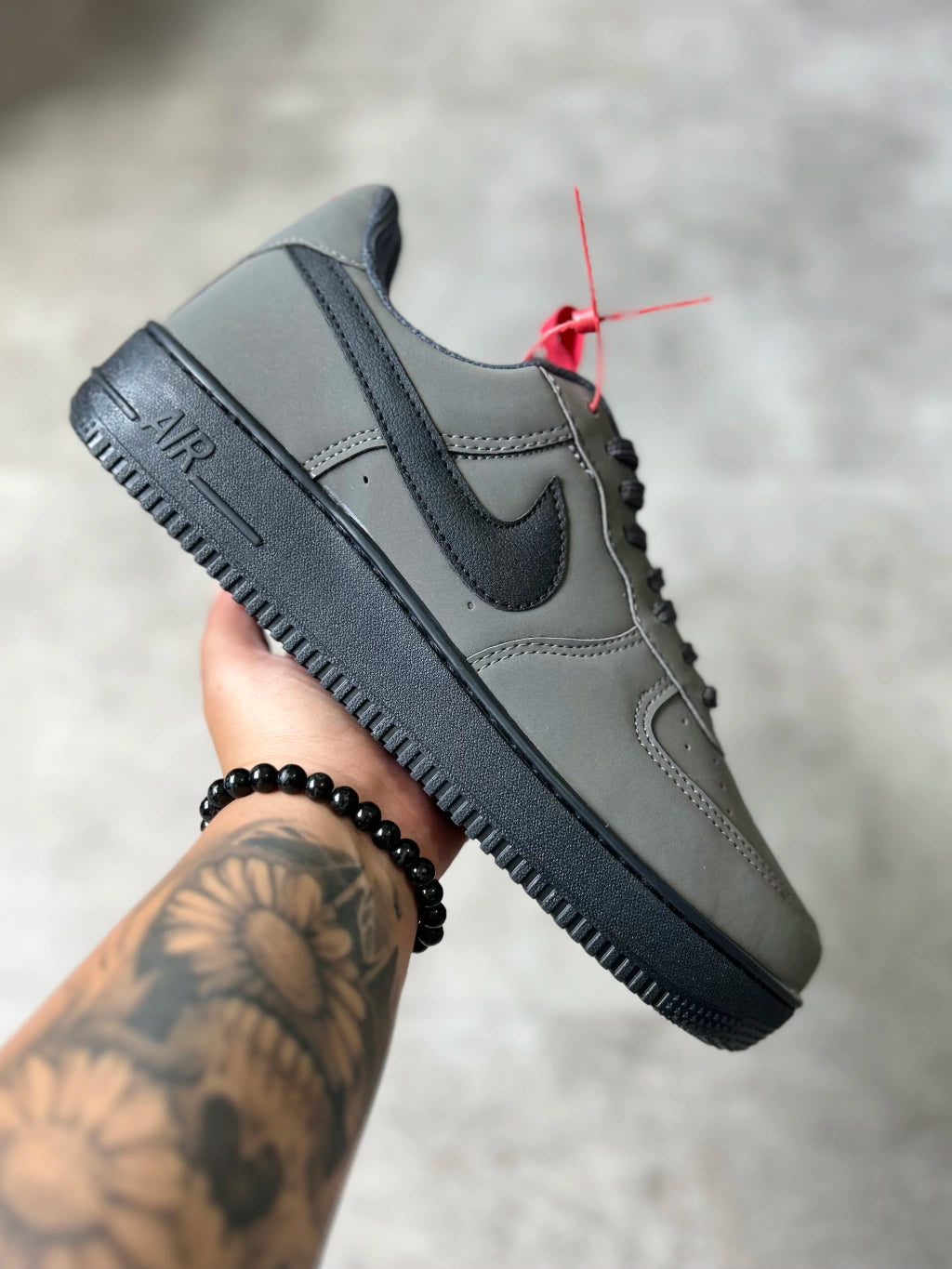 Nike Air Force 1 - Grafite/Preto