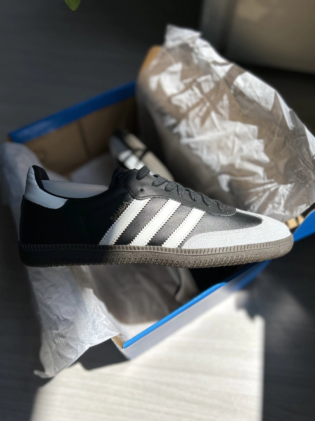 Adidas Samba - Preto com Branco
