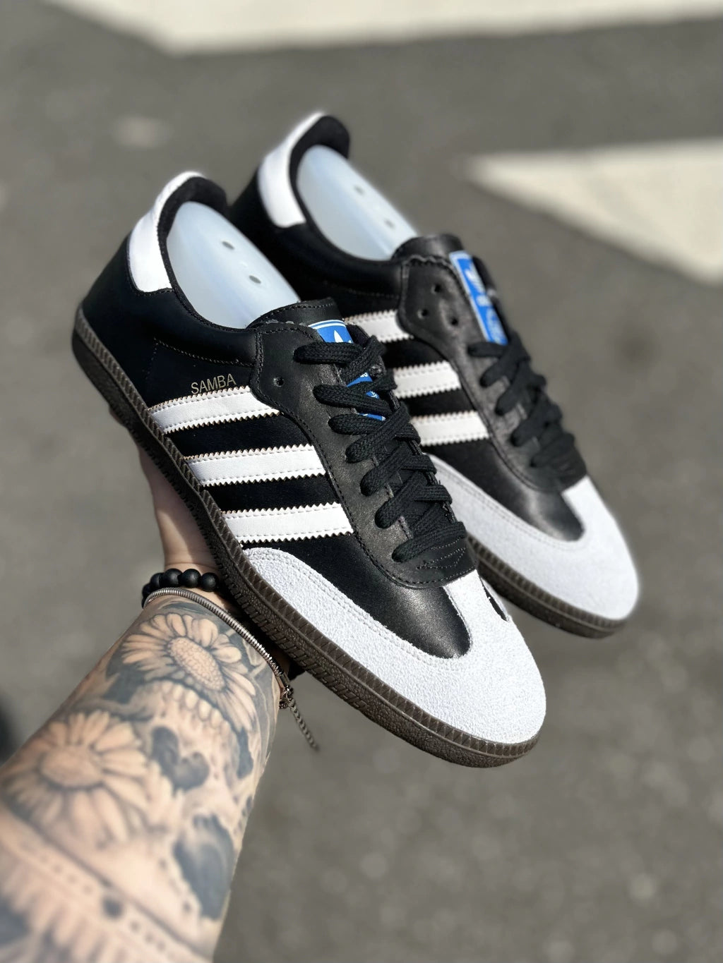 Adidas Samba - Preto com Branco