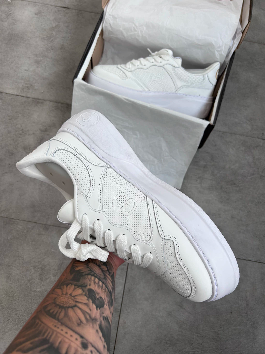 Gucci Plataforma Branco