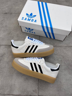 Adidas Samba - Plataforma Off White
